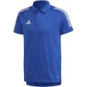 Koszulka męska adidas Condivo 20 Polo niebiesko-biała ED9237 S Adidas teamwear