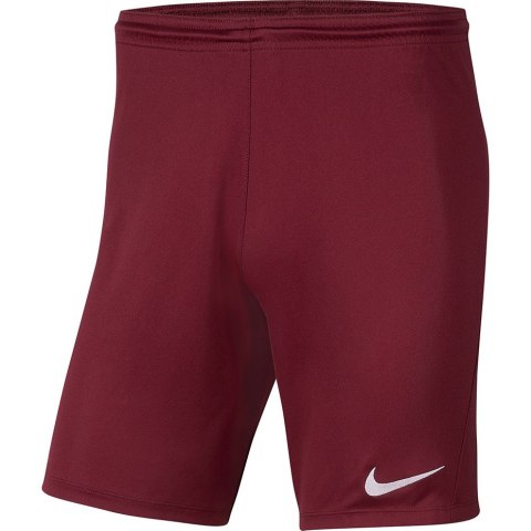 Spodenki dla dzieci Nike Dry Park III NB K bordowe BV6865 677 XL Nike Team