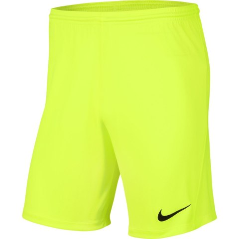 Spodenki dla dzieci Nike Dry Park III NB K limonkowe BV6865 702 XS Nike Team