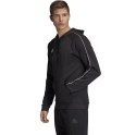 Bluza męska adidas Core 18 FZ Hoody czarna FT8068 S Adidas teamwear