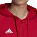 Bluza męska adidas Core 18 FZ Hoody czerwona FT8071 S Adidas teamwear