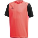 Koszulka dla dzieci adidas Estro 19 Jersey JUNIOR czerwono-czarna FT6680 116cm Adidas teamwear