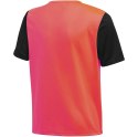 Koszulka dla dzieci adidas Estro 19 Jersey JUNIOR czerwono-czarna FT6680 116cm Adidas teamwear