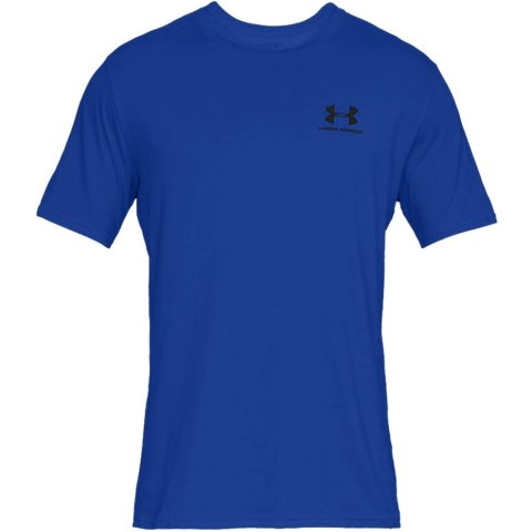 Koszulka męska Under Armour Sportstyle Left Chest SS niebieska 1326799 486 S Under Armour