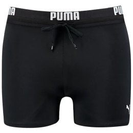 Spodenki kąpielowe męskie Puma Swim Men Logo Swim Trunk czarne 907657 04 S Puma