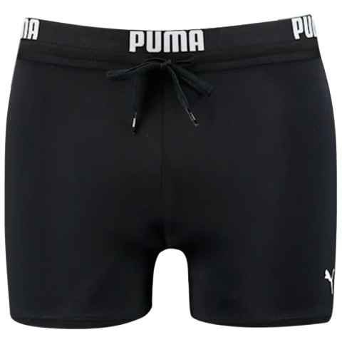 Spodenki kąpielowe męskie Puma Swim Men Logo Swim Trunk czarne 907657 04 S Puma