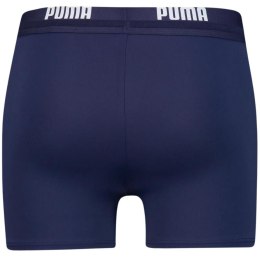 Spodenki kąpielowe męskie Puma Swim Men Logo Swim Trunk granatowe 907657 01 M Puma