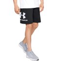 Spodenki męskie Under Armour Sportstyle Cotton Logo czarne 1329300 001 S Under Armour