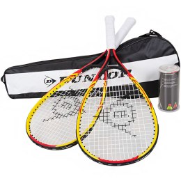 Zestaw do Speedmintona Racketball Set Dunlop żólto-czerwone 762091 Dunlop