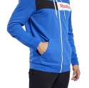 Bluza męska Reebok Logo FZ H niebieska FK6117 S Reebok