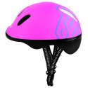 Kask rowerowy dla dzieci Spokey Strapy 1 44-48 cm różowy 927773 Spokey