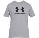 Koszulka męska Under Armour Sportstyle Logo SS szara 1329590 036 XL Under Armour