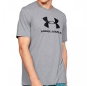 Koszulka męska Under Armour Sportstyle Logo SS szara 1329590 036 XL Under Armour