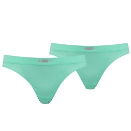 Bielizna damska Puma PUMA Micro Mesh Bikini 2P miętowa 907632 01 XS Puma