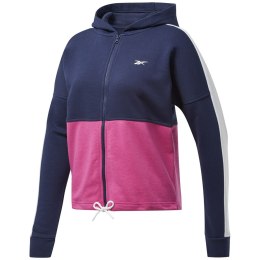 Bluza damska Reebok Te Linear Logo granatowo-różowa FU2205 L Reebok