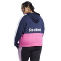 Bluza damska Reebok Te Linear Logo granatowo-różowa FU2205 L Reebok