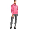 Bluza damska Under Armour Rival Fleece Metallic Hoodie różowa 1356323 668 XL Under Armour