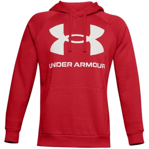 Bluza męska Under Armour Rival Fleece Big Logo HD czerwona 1357093 608 L Under Armour