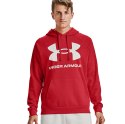 Bluza męska Under Armour Rival Fleece Big Logo HD czerwona 1357093 608 L Under Armour