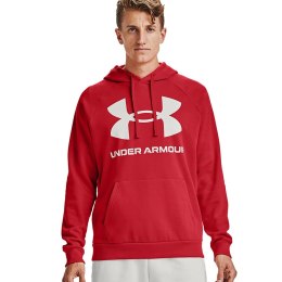 Bluza męska Under Armour Rival Fleece Big Logo HD czerwona 1357093 608 M Under Armour