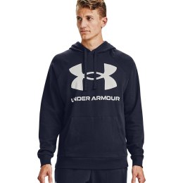 Bluza męska Under Armour Rival Fleece Big Logo HD granatowa 1357093 410 2XL Under Armour