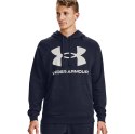 Bluza męska Under Armour Rival Fleece Big Logo HD granatowa 1357093 410 L Under Armour