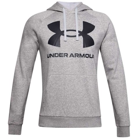 Bluza męska Under Armour Rival Fleece Big Logo Hd szara 1357093 011 XL Under Armour