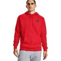 Bluza męska Under Armour Rival Fleece Hoodie czerwona 1357092 600 2XL Under Armour