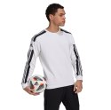 Bluza męska adidas Squadra 21 Sweat Top biała GT6641 L Adidas teamwear