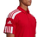 Koszulka męska adidas Squadra 21 Polo czerowna GP6429 2XL Adidas teamwear