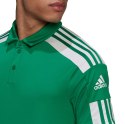 Koszulka męska adidas Squadra 21 Polo zielona GP6430 2XL Adidas teamwear