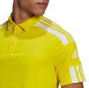 Koszulka męska adidas Squadra 21 Polo żółta GP6428 2XL Adidas teamwear