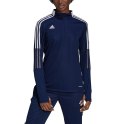 Bluza damska adidas Tiro 21 Training Top granatowa GK9660 XS Adidas teamwear