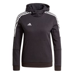 Bluza dla dzieci adidas Tiro 21 Sweat Hoody czarna GM7326 116cm Adidas teamwear