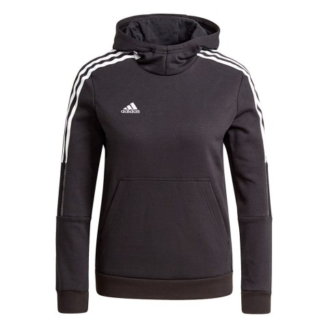 Bluza dla dzieci adidas Tiro 21 Sweat Hoody czarna GM7326 128cm Adidas teamwear