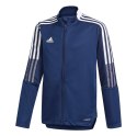 Bluza dla dzieci adidas Tiro 21 Track granatowa GK9662 140cm Adidas teamwear