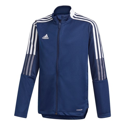 Bluza dla dzieci adidas Tiro 21 Track granatowa GK9662 164cm Adidas teamwear