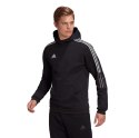 Bluza męska adidas Tiro 21 Sweat Hoody czarna GM7341 S Adidas teamwear