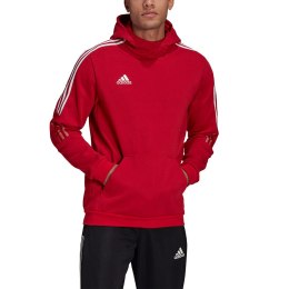 Bluza męska adidas Tiro 21 Sweat Hoody czerwona GM7353 2XL Adidas teamwear