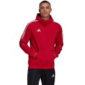 Bluza męska adidas Tiro 21 Sweat Hoody czerwona GM7353 2XL Adidas teamwear