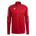 Bluza męska adidas Tiro 21 Training Top czerwona GH7303 2XL Adidas teamwear