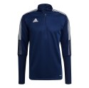 Bluza męska adidas Tiro 21 Training Top granatowa GE5426 2XL Adidas teamwear