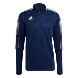 Bluza męska adidas Tiro 21 Training Top granatowa GE5426 2XL Adidas teamwear