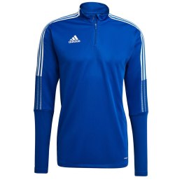 Bluza męska adidas Tiro 21 Training Top niebieska GH7302 2XL Adidas teamwear