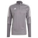 Bluza męska adidas Tiro 21 Training Top szara GH7301 L Adidas teamwear