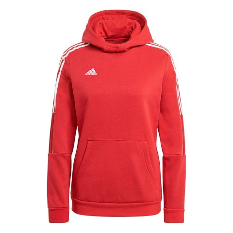 Bluza damska adidas Tiro 21 Sweat Hoody czerwona GM7327 XS Adidas teamwear