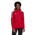 Bluza damska adidas Tiro 21 Sweat Hoody czerwona GM7327 XS Adidas teamwear