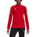 Bluza damska adidas Tiro 21 Track czerwona GM7305 XL Adidas teamwear