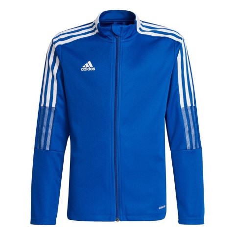 Bluza dla dzieci adidas Tiro 21 Track niebieska GM7315 116cm Adidas teamwear