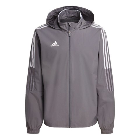 Bluza męska adidas Tiro 21 Allweather szara GM7389 L Adidas teamwear